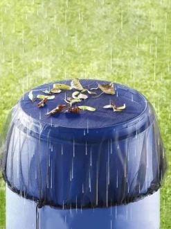 Utomhus Regnhink Nätskydd Hink Buggsäker Nätskydd Vattentank Skärmskydd Skyddskåpa Regnhink Filter Skyddskåpa