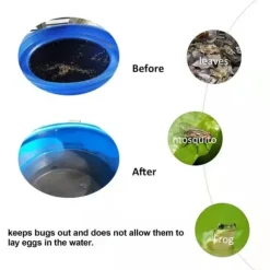 Utomhus Regnhink Nätskydd Hink Buggsäker Nätskydd Vattentank Skärmskydd Skyddskåpa Regnhink Filter Skyddskåpa