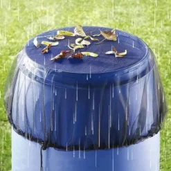 Utomhus Regnhink Nätskydd Hink Buggsäker Nätskydd Vattentank Skärmskydd Skyddskåpa Regnhink Filter Skyddskåpa