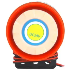 24V 110dB Active Buzzer Alarm Beeper med tråd - DIY Electronics