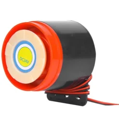 24V 110dB Active Buzzer Alarm Beeper med tråd - DIY Electronics