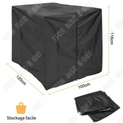 Vattenbehållarlock - TD® - 1000L - Oxford tyg 420D - Dammskydd - UV-skydd