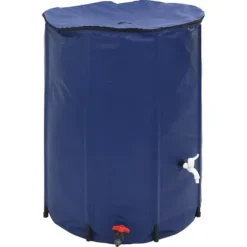 Vattentank - vidaXL - 750 L - Fällbar - PVC - Med kran