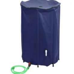 Vattentank med kran vikbar 1000 L PVC