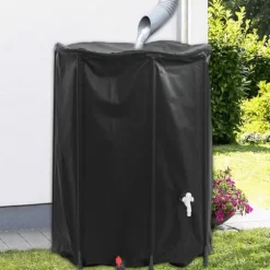 Vattentank med kran vikbar 1350 L PVC