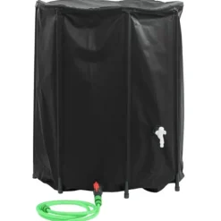 Vattentank med kran vikbar 1250 L PVC