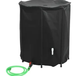 Vattentank med kran vikbar 1250 L PVC