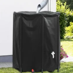 Vattentank med kran vikbar 1250 L PVC