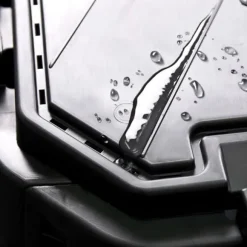 Väderbeständig kompostlåda 360 L - Effektiv kompostering | Färg: Svart | Storlek: 68,9x68,9x83,9 cm