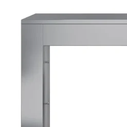 Vedställ i galvaniserat stål för vedförvaring | Storlek: 100x40x100 cm