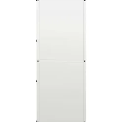 Vedställ i kallvalsat stål - Robusta och stiliga lösningar för vedförvaring | Storlek: 40x30x75 cm | Färg: Vit