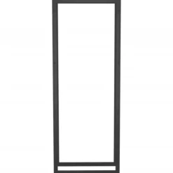 Vedställ matt svart 50x28x132 cm stål - Vedställ - Ved Ställ - Home & Living