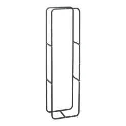 Vedställ, Metall, 100x40x25 cm, Antracit