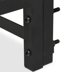 Vedställ, Stål, 116x121x30,5 cm, Svart
