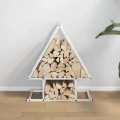 Vedställ vit 50x25x60 cm kallvalsat stål