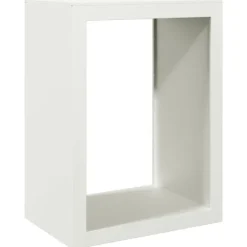 Vedställ vit 60x40x80 cm stål