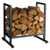 Vedställ, 62x60x49 cm, svart