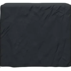 Vedställsskydd Enfärgad Svart 61 x 122 x 106 cm tyg