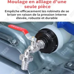 Ventiladapter - TD - S60x6 - Legering - Effektiv tätning - Vattensparande