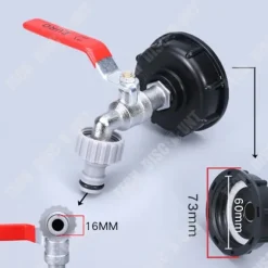 Ventiladapter - TD - S60x6 - Legering - Effektiv tätning - Vattensparande