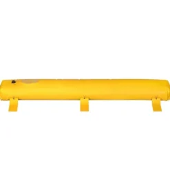 Översvämningsbarriär 12 ft lång x 12 in hög, sandsäckar, vattenavledande PVC-rör för hem, dörrar och garage.