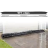 Översvämningsbarriär - Vattenaktiverade sandfria översvämningspåsar - Set om 8 - Mått 305 x 21 cm - Återanvändbara - För dörrar & garage