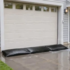 Översvämningsbarriär, 830x430 mm, Återanvändbar vattenabsorberande barriär