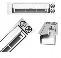 Vägghängd biokamin 65x40x12 cm Box Svart strukturmatt