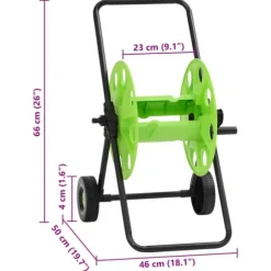 Väggmonterad slangvinda för 60 m 1/2