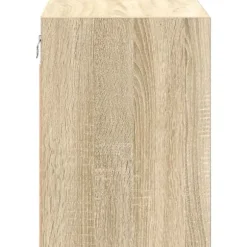 Väggskåp för garage i konstruerat trä - Förvaring i Sonoma-ek | Färg: Ek | Storlek: Standard