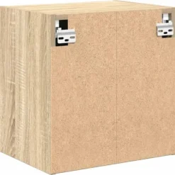 Väggskåp för garage i konstruerat trä - Förvaring i Sonoma-ek | Färg: Ek | Storlek: Standard