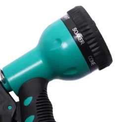 Väggslangbox 15 m med multistråle, 180° sväng, frostskydd −5 till 45 °C, grön/svart