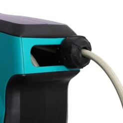 Väggslangbox 15 m med multistråle, 180° sväng, frostskydd −5 till 45 °C, grön/svart