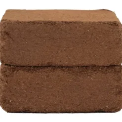 vidaXL Block i kokosfiber 2 st 5 kg vardera 10 kg total - Jord och sand