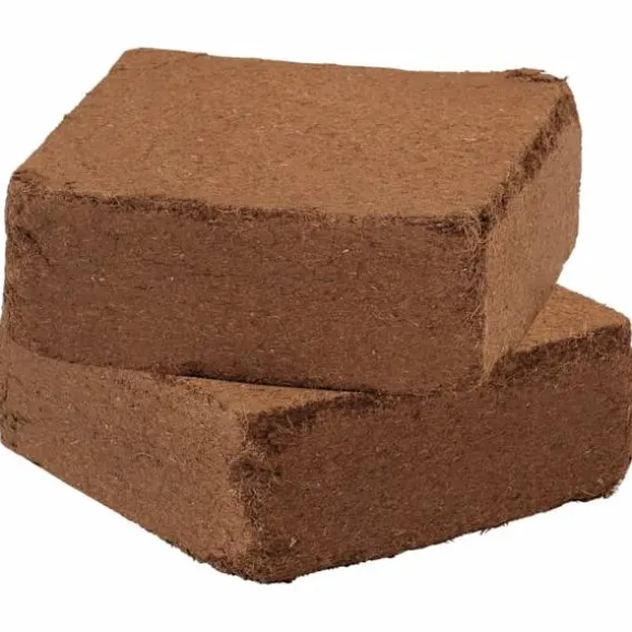 vidaXL Block i kokosfiber 2 st 5 kg vardera 10 kg total