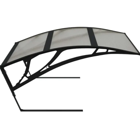 vidaXL Garage för robotgräsklippare svart 80x101x46 cm