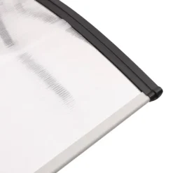 vidaXL Garage för robotgräsklippare svart 80x101x46 cm