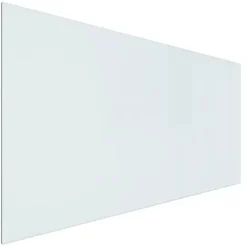 vidaXL Glasskiva för öppen spis rektangulär 120x60 cm - Glas
