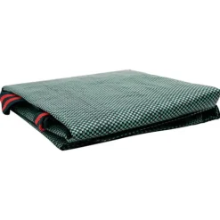 vidaXL Grön Plast 500 L Hållbar Trädgårdssäckar Cylindrisk