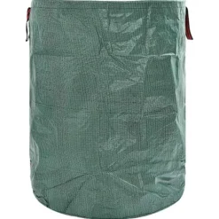 vidaXL Grön Polypropylen Stor Hopfällbar Sopsamlingsbag Cylindrisk