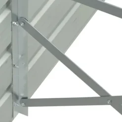 vidaXL Högbädd Blomkruka Krukhållare Växtkruka Planteringslåda Veranda Trädgård Balkong Patio Terrass Gård 45712