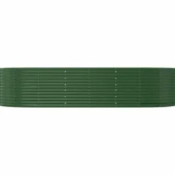 vidaXL Högsäng för Trädgård Blomlåda Växtlåda Högsäng Patio Trädgård Terrass Utomhus Grön 291x140x68 cm 319098