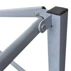 vidaXL Hopfällbart tält med 2 väggar 3x3 m gräddvit - Partytält & paviljoner