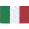 vidaXL Italiens flagga 90x150 cm