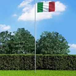 vidaXL Italiens flagga 90x150 cm
