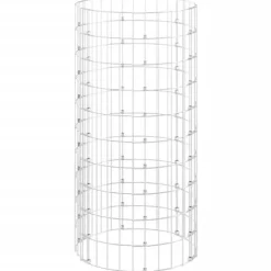 vidaXL Kompost Ø50x100 cm galvaniserat stål - Komposterare