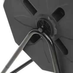 vidaXL Kompostlåda för trädgården svart 73x64x95 cm 160 L - Komposterare