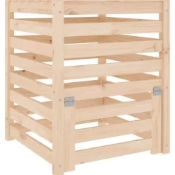 vidaXL Kompostlåda 63,5x63,5x77,5 cm massiv furu - Komposterare