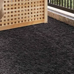 vidaXL Konstgräs Svart Polyeten, Polypropylen, SBR 1 x 2 meter, 30mm tjock