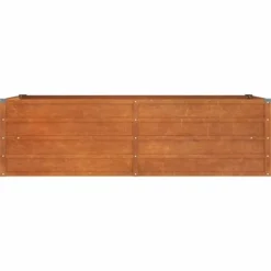 vidaXL Odlingslåda rostig 160x80x45 cm rosttrögt stål - Krukor & odlingslådor